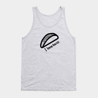 I Love Tacos Outline Tank Top